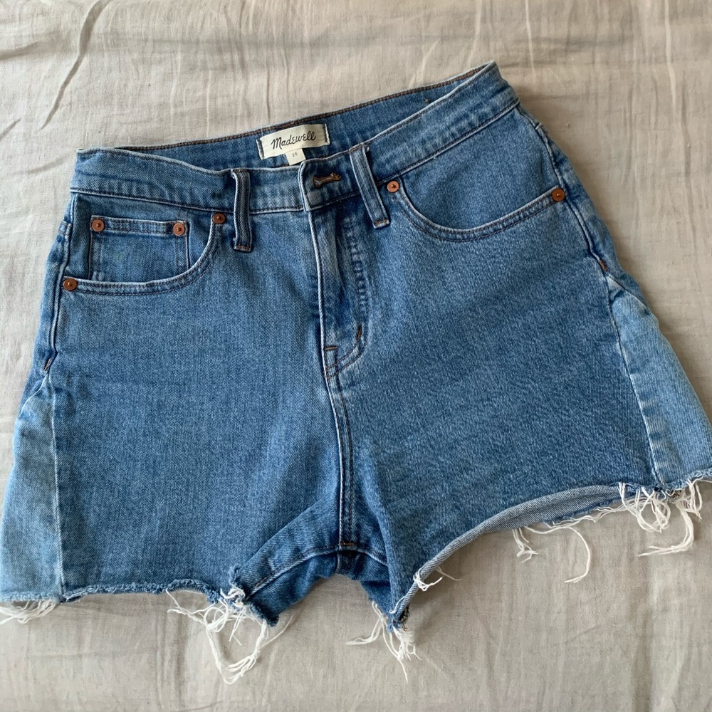 Mid rise madewell shorts